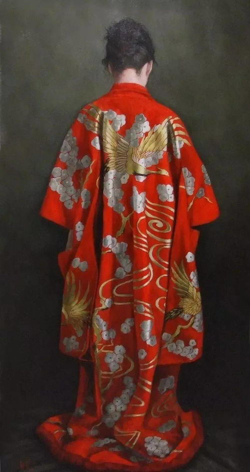 英国女画家深深爱上了日本服饰