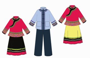 土苗服饰对比 带你体验土苗民俗风情