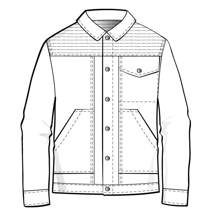 男装夹克外套款式设计与服装设计要点