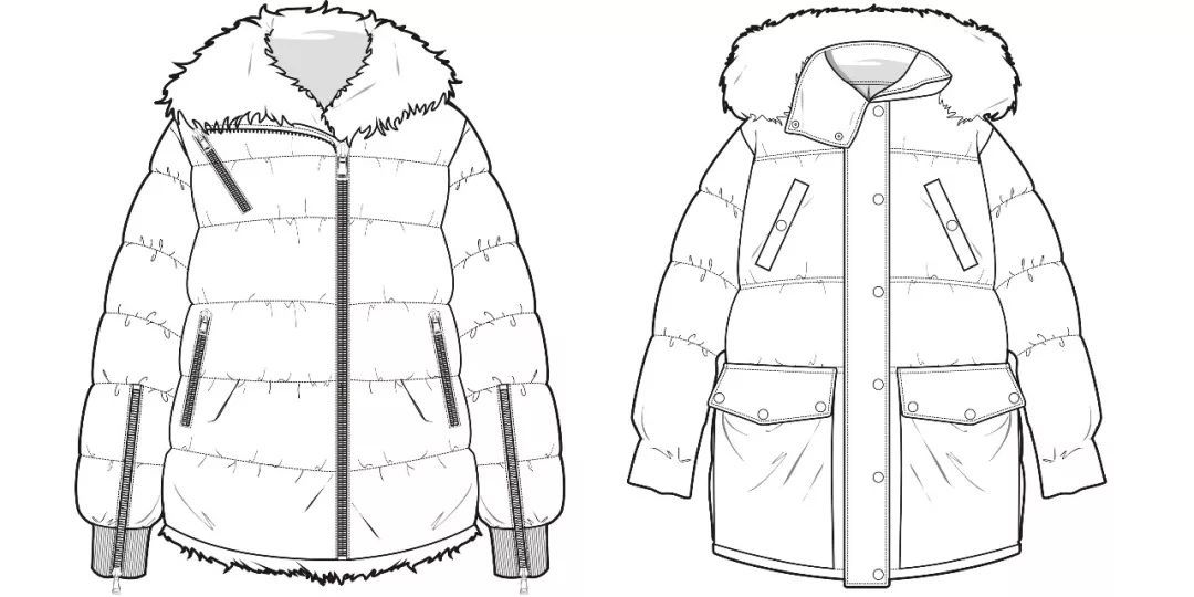 女装款式图合集礼包 1500款高清服饰款式图免费领取